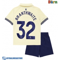 Fotballdrakt Barn Everton Jarrad Branthwaite #32 Bortedraktsett 2025-26 Kortermet (+ Korte bukser)